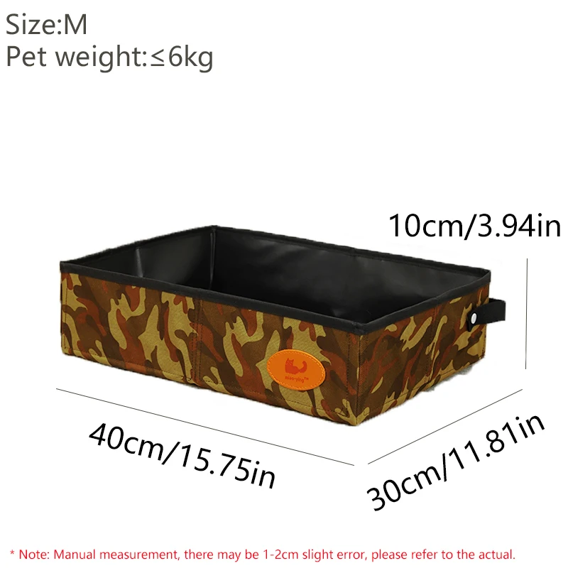 Caja de arena plegable Booteely en uso