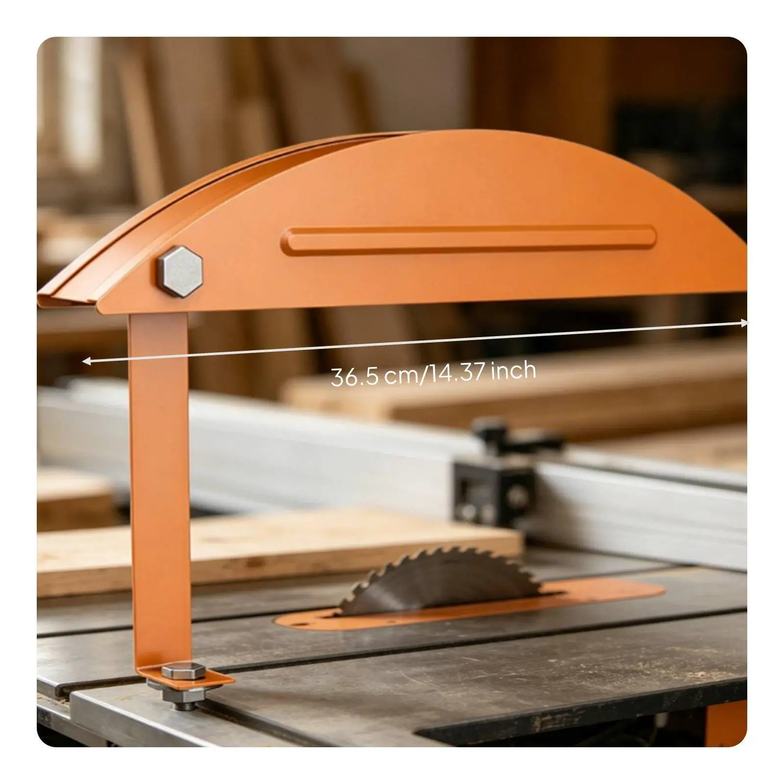 Protector Universal para Sierra Circular – Cubierta de Seguridad para Mesa - imagen 2