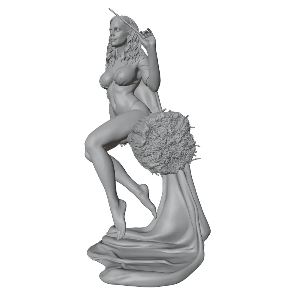 Miniatura anime escala 1/24 – Figura impresa en 3D sin pintar - imagen 5