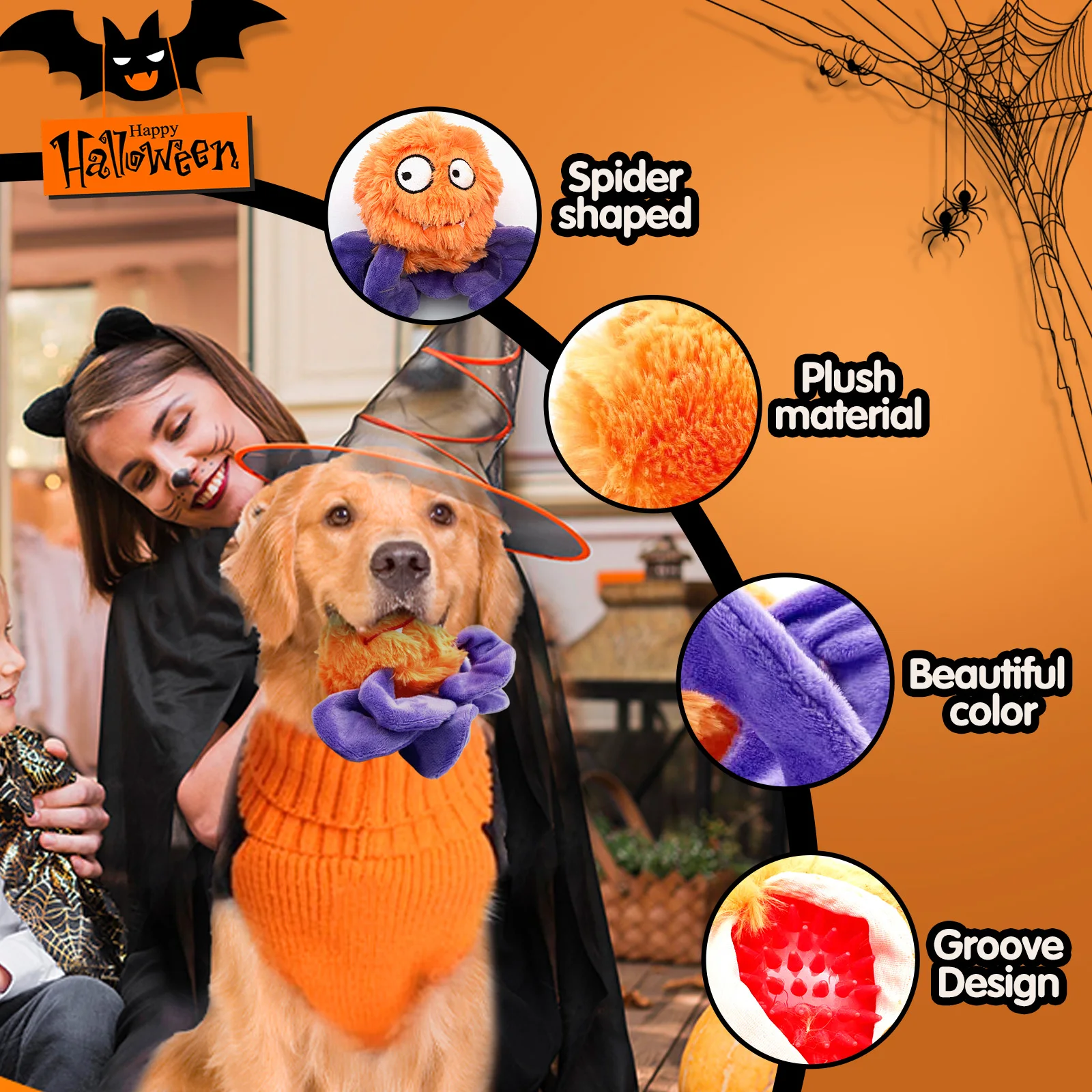 Comparación visual entre textura de peluche y superficie de goma dura