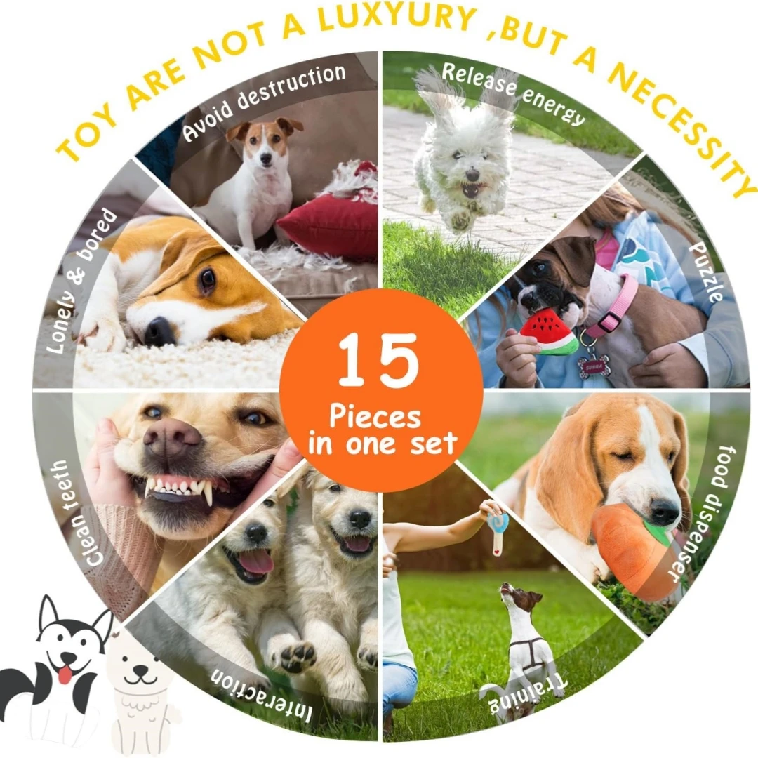 Materiales seguros y duraderos para cachorros