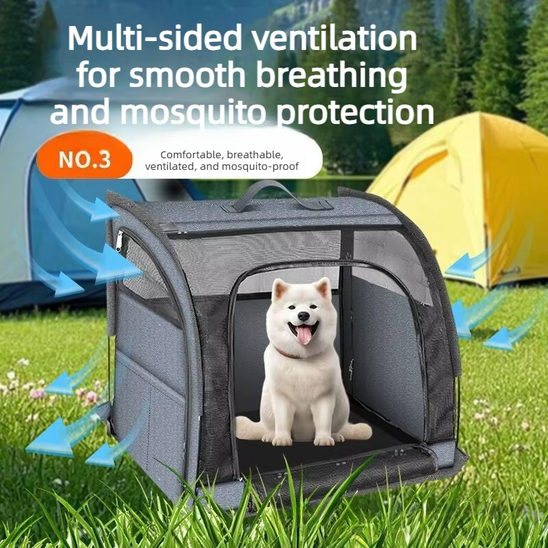 Transportín impermeable para coche – perros pequeños y medianos - imagen 3