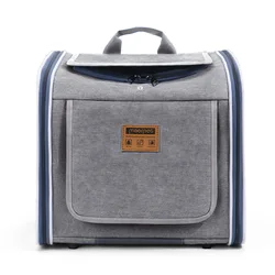 Bolsa bandolera para gato estilo nórdico – Transporte en coche y bici