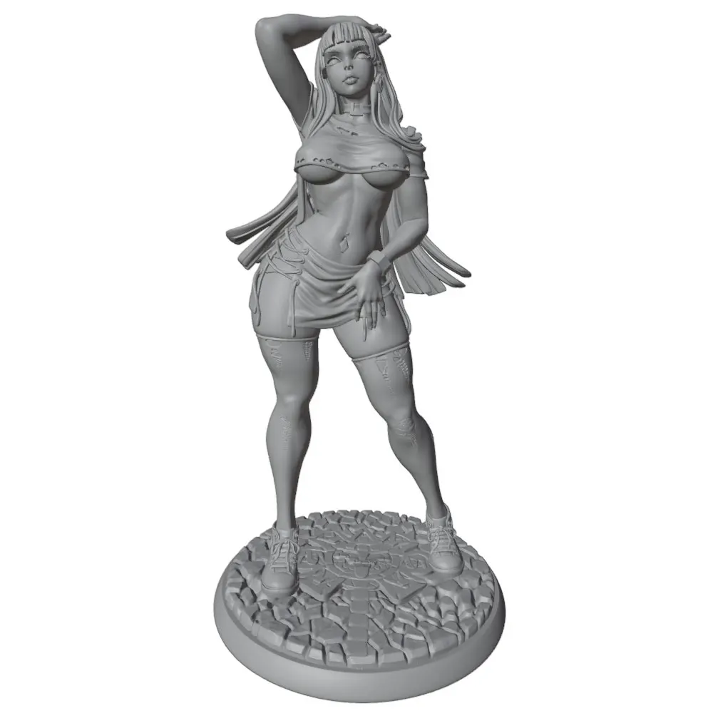 Figura de resina 1/24 para pintar – Kit de modelismo sin montar - imagen 2