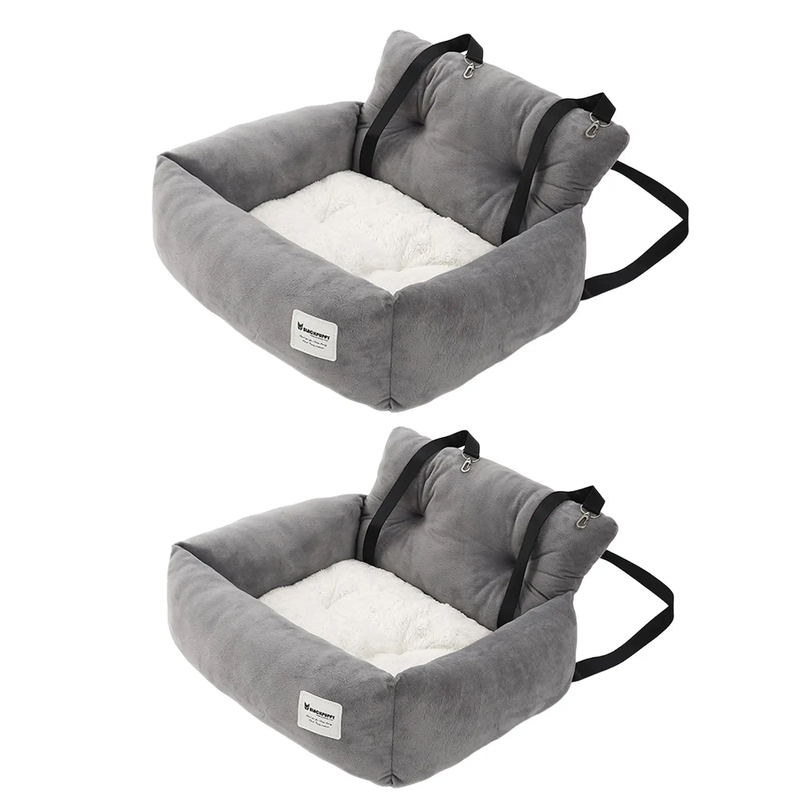 Asiento SUV con correas de fijación para perros