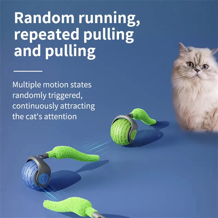Carga USB tipo C para juguete de gato