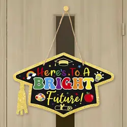 Letrero de Madera para Foto de Graduación Infantil