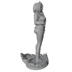 Kit Figura Resina GK 1/24 – Modelo DIY para Pintar y Montar
