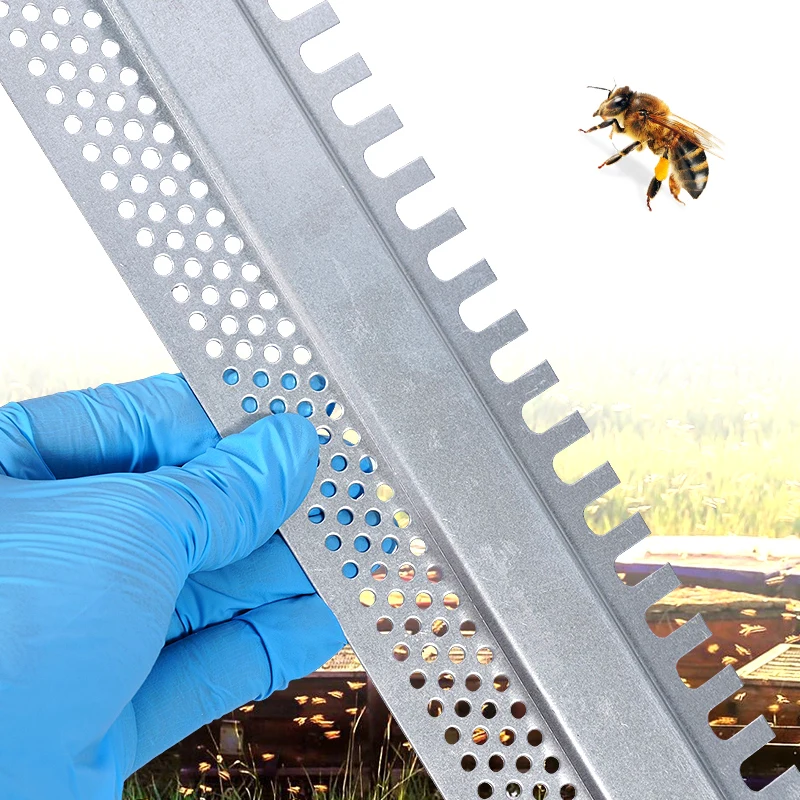 Juego puerta antiescape acero inoxidable para nido de abejas - imagen 5
