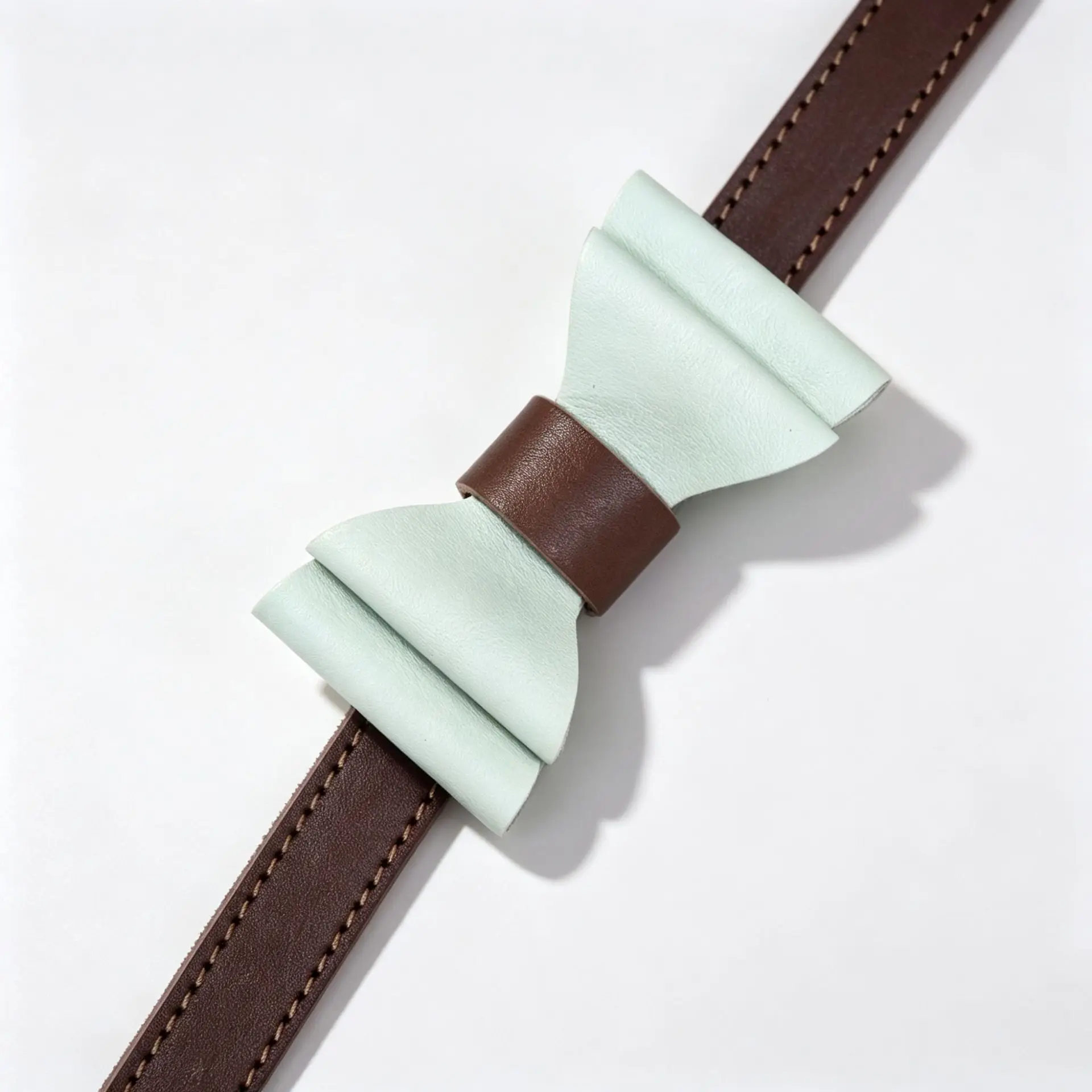 Collar de cuero para perro – Ajustable con lazo desmontable - imagen 5