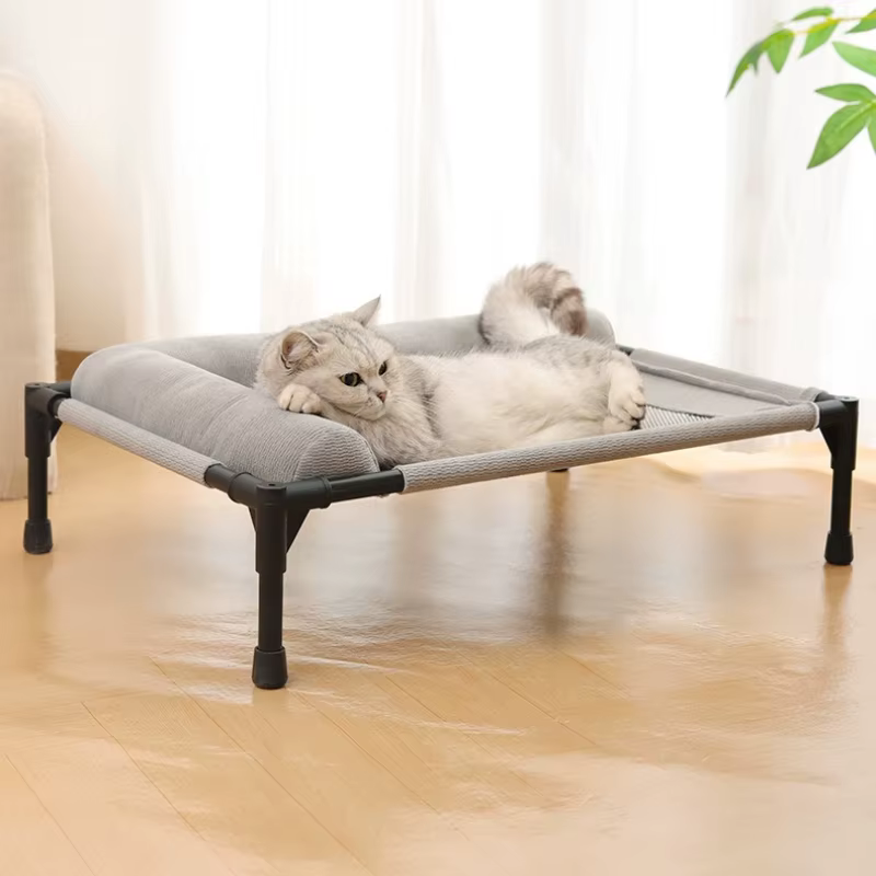 Cama elevada transpirable para gatos y perros medianos y grandes - imagen 3