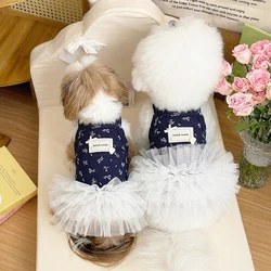 Ropa de verano con tirantes y tutú para perros y gatos - Chihuahua