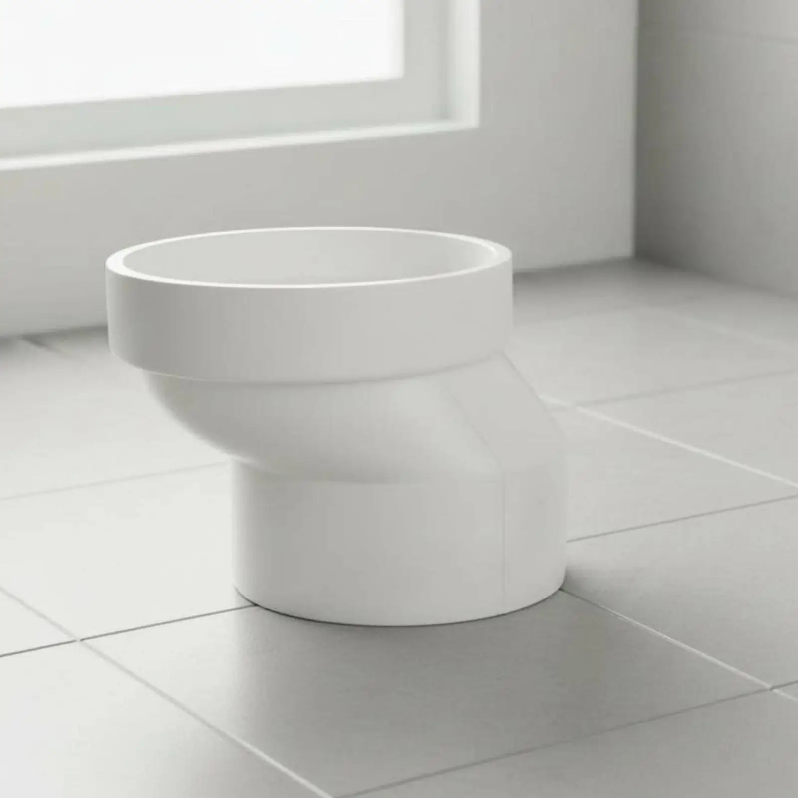 Adaptador Inodoro PVC con Pared Pulida – Pieza Plomería Ecológica - imagen 3