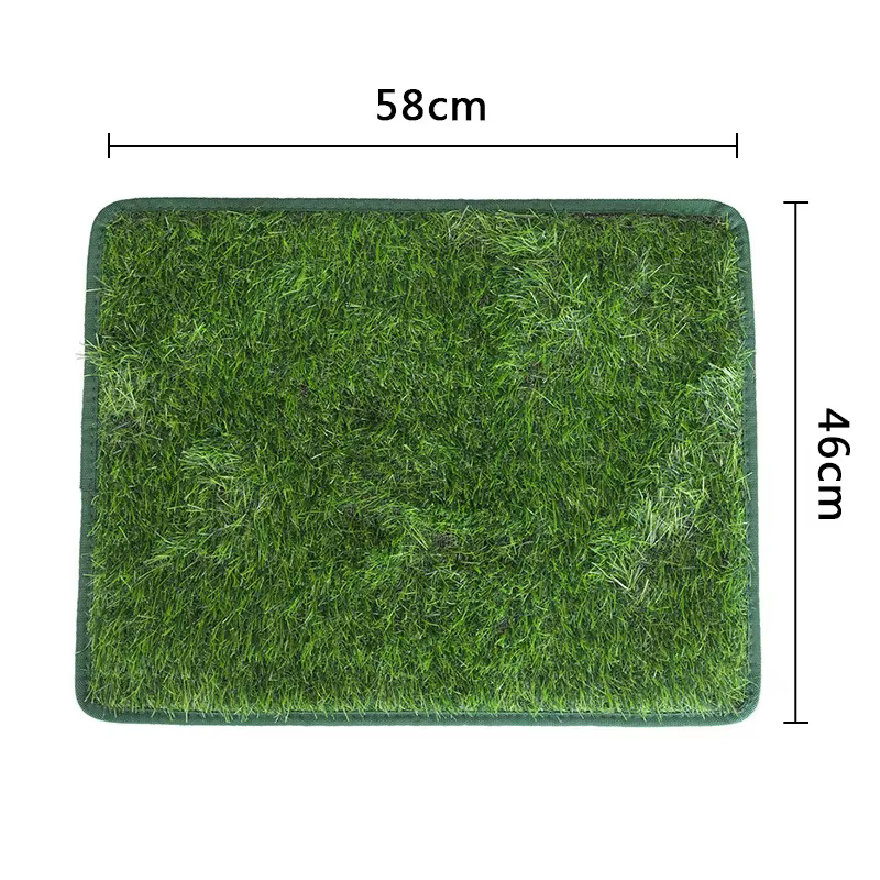 Césped artificial para perros – Alfombra lavable antideslizante interior