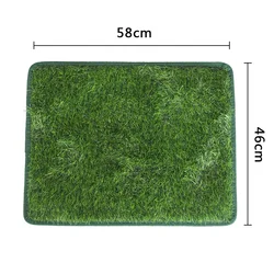 Césped artificial para perros – Alfombra lavable antideslizante interior