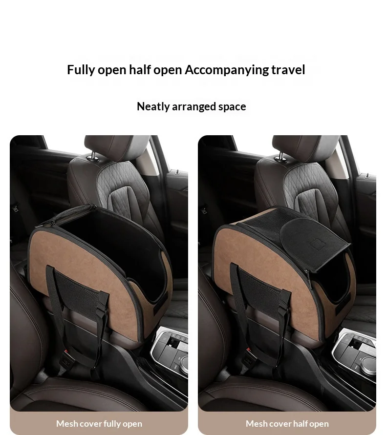 Transportín para asiento delantero y viaje