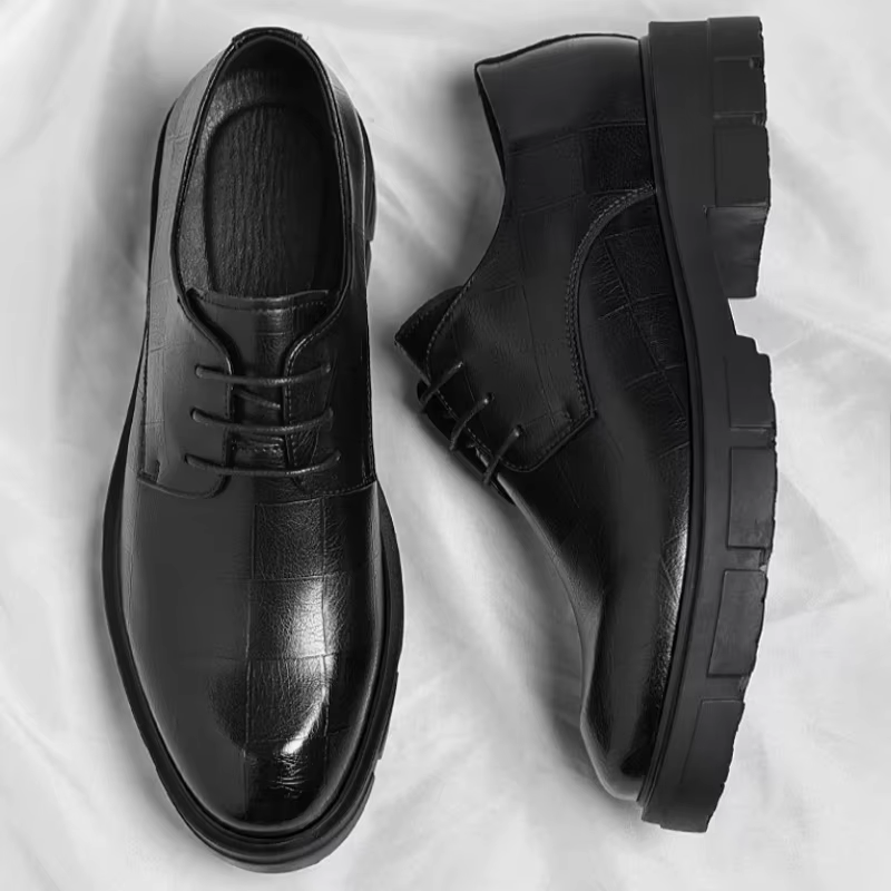 Zapatos Formales de Hombre con Suela Gruesa – Modernos para Oficina y Negocios - imagen 5