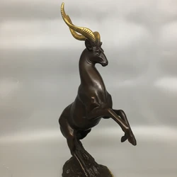 Estatuas decorativas de animales duraderas para sala y entrada