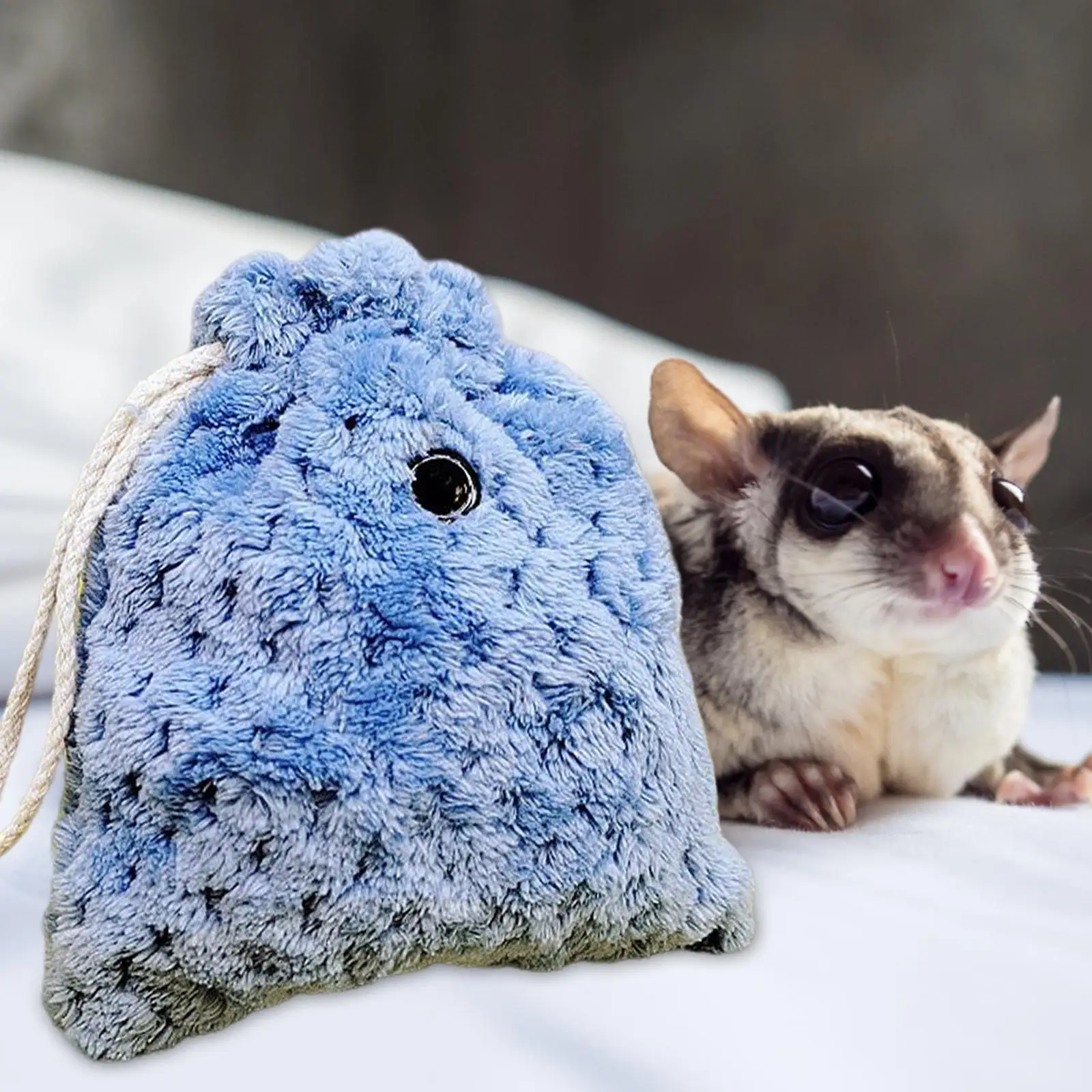 Saco de dormir para pequeños mamíferos con cordón ajustable