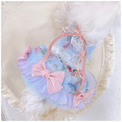 Vestido princesa con tutú y lazo para perros Yorkshire, Chihuahua