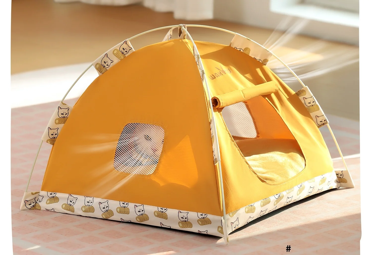 Tienda impermeable con cojín grueso desmontable
