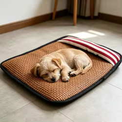 Alfombra refrescante para perros y gatos con almohada transpirable