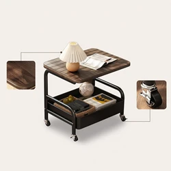 Carrito multiusos para gatos y perros con mesa lateral rodante