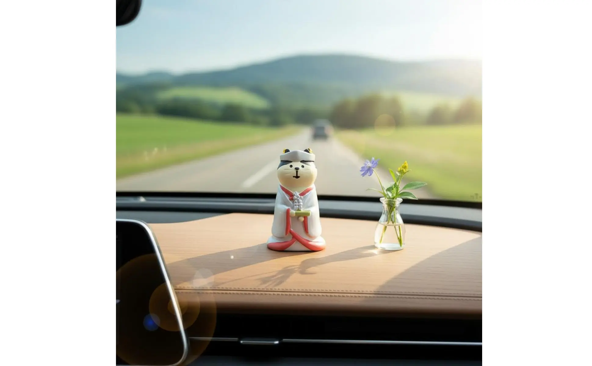 Figura de gatos para centro de mesa en bodas