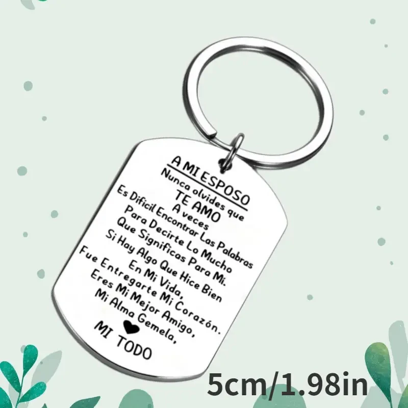 Llavero romántico acero inoxidable para parejas, para gatos y perros - imagen 5