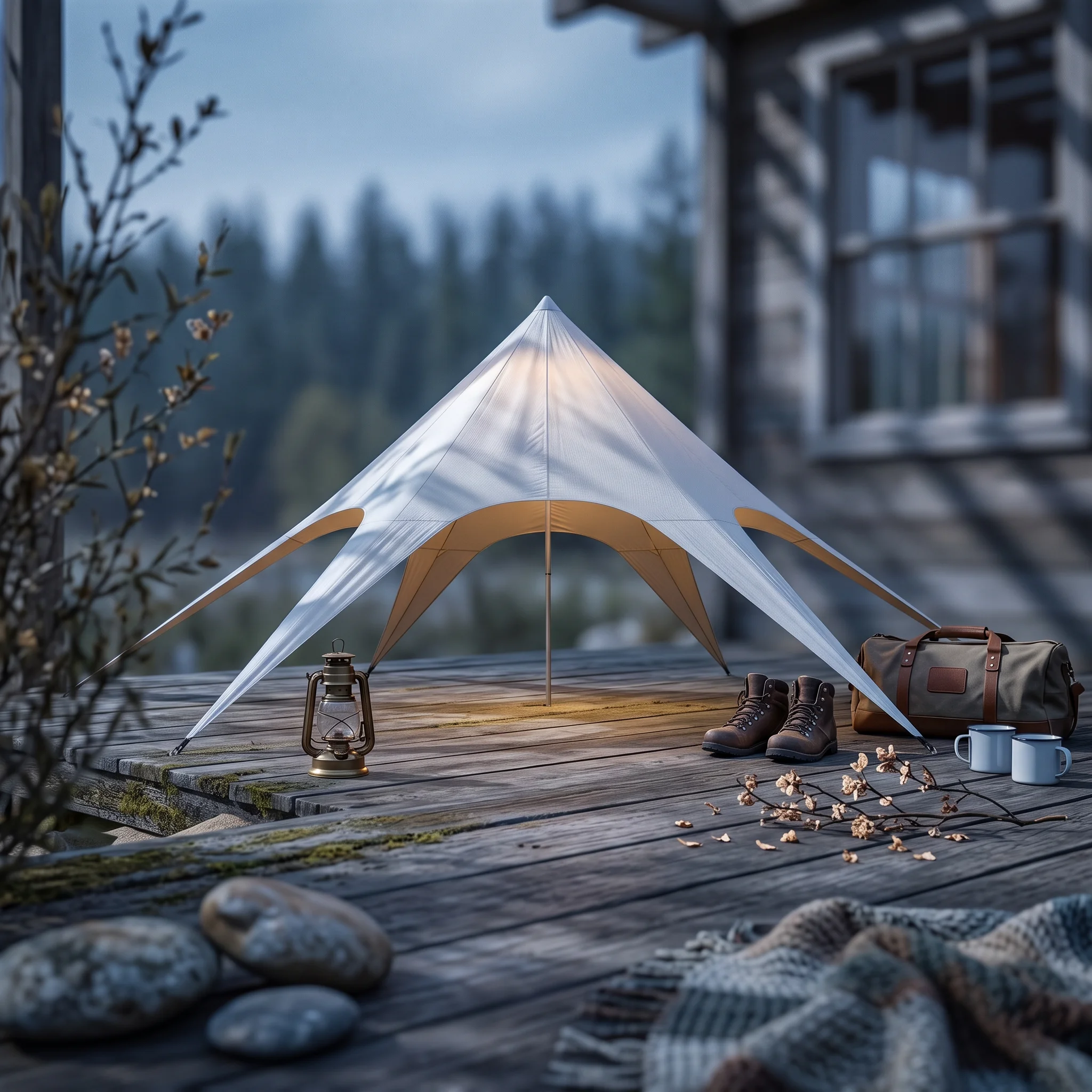 Carpa exterior para perros y gatos – Casa portátil para jardín y camping - imagen 5