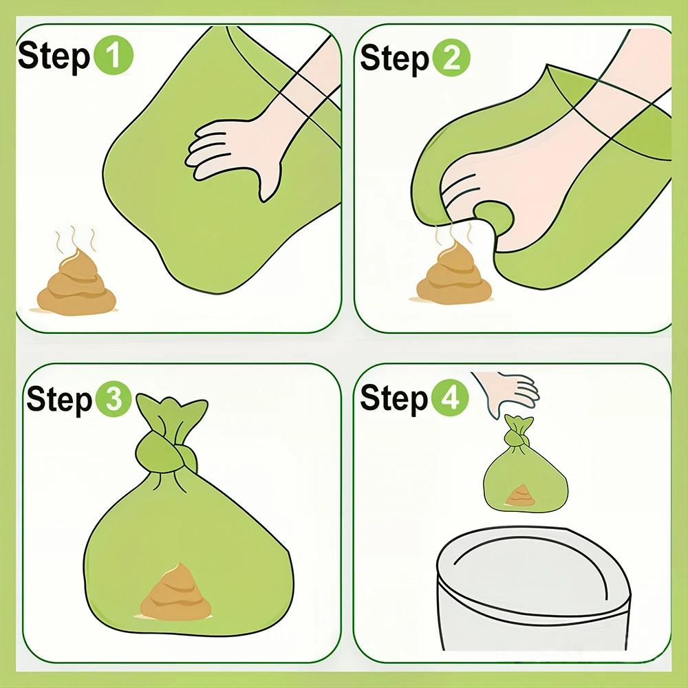 Dispensador y bolsas biodegradables para excrementos de perro - imagen 3
