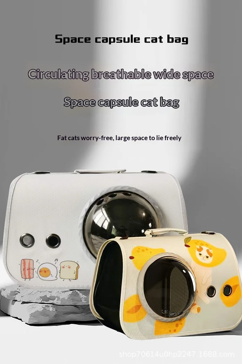 Mochila porta-mascotas con diseño de un solo hombro