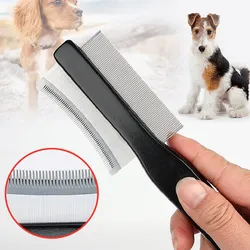 Cepillo doble cara para perros y gatos – Elimina pelo con mango de madera