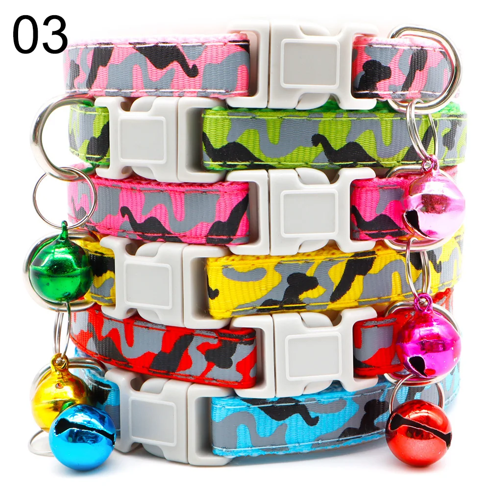 Collares de colores variados para identificación de mascotas