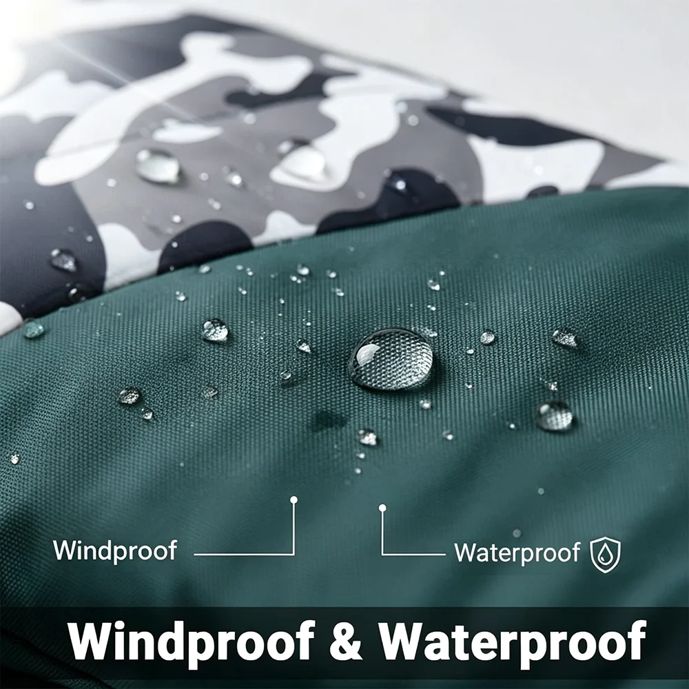 Chaqueta invierno impermeable viento perros pequeños medianos Bulldog Pug - imagen 2