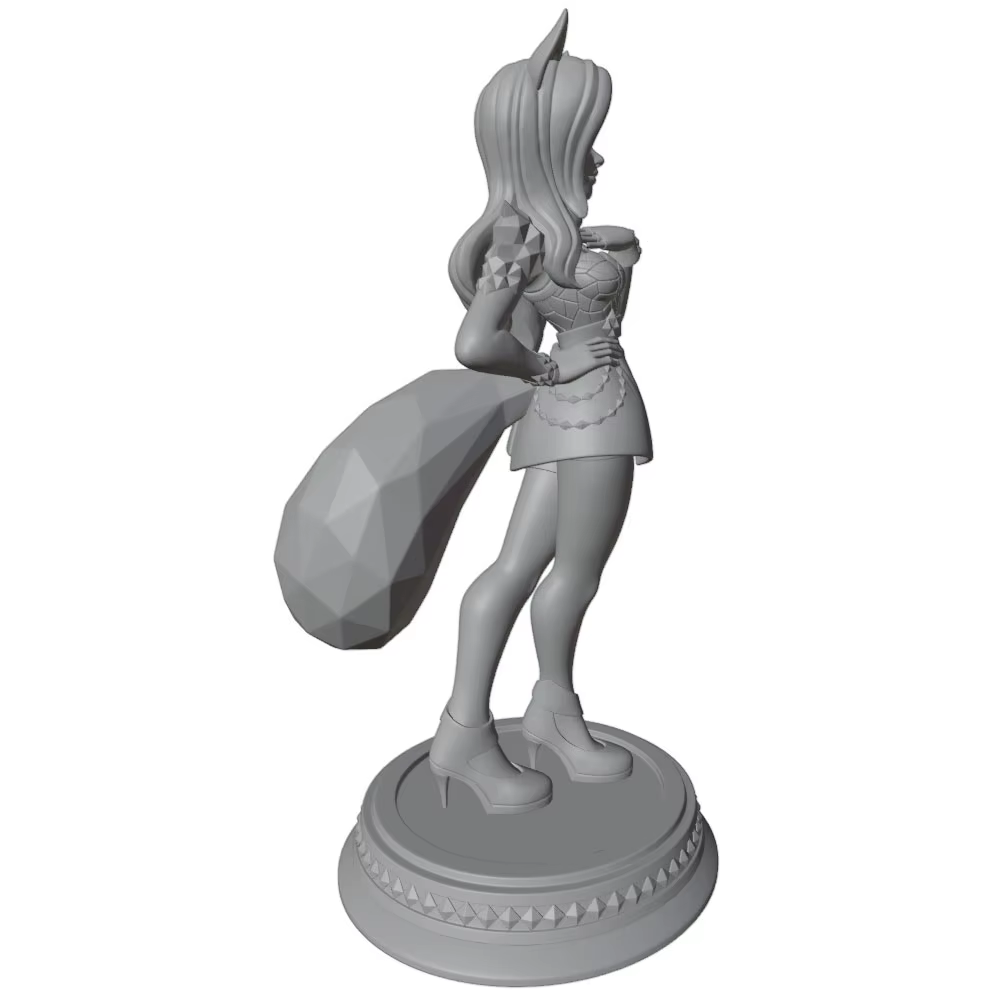 Miniatura 3D GK gris DIY para gatos y perros: sin montaje ni pintura - imagen 5