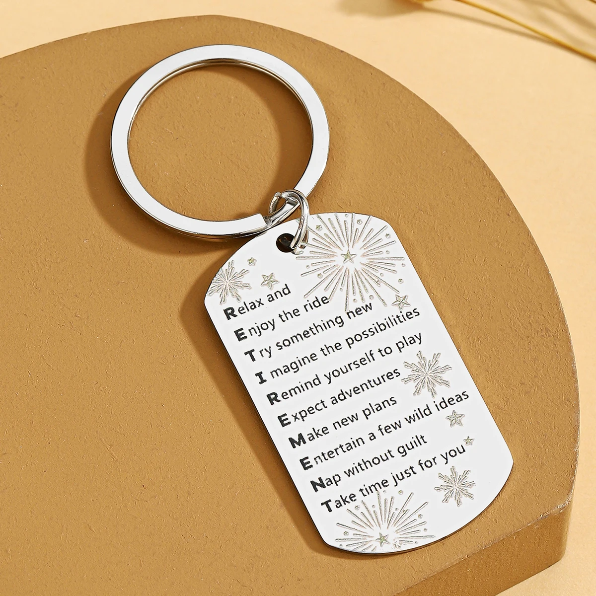 Llavero jubilación feliz: regalo divertido para gatos y perros - imagen 2