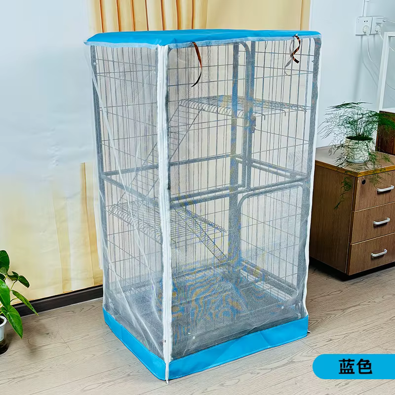Funda mosquitera para jaula de gatos – Protección solar y antiviento