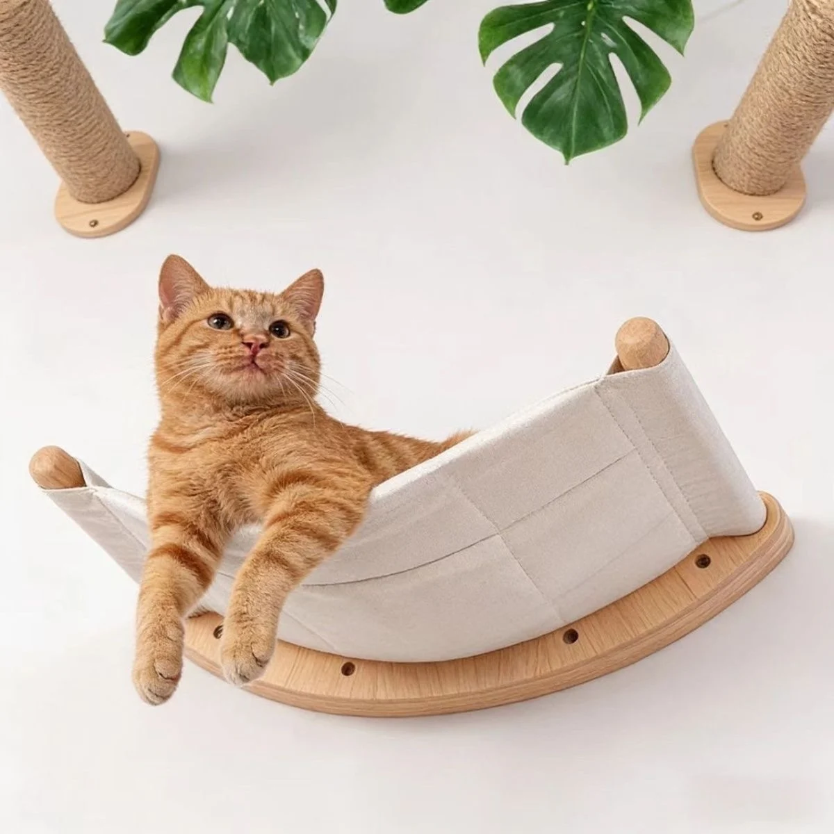 Estantería para gatos de pared vertical, cómoda y decorativa - imagen 4