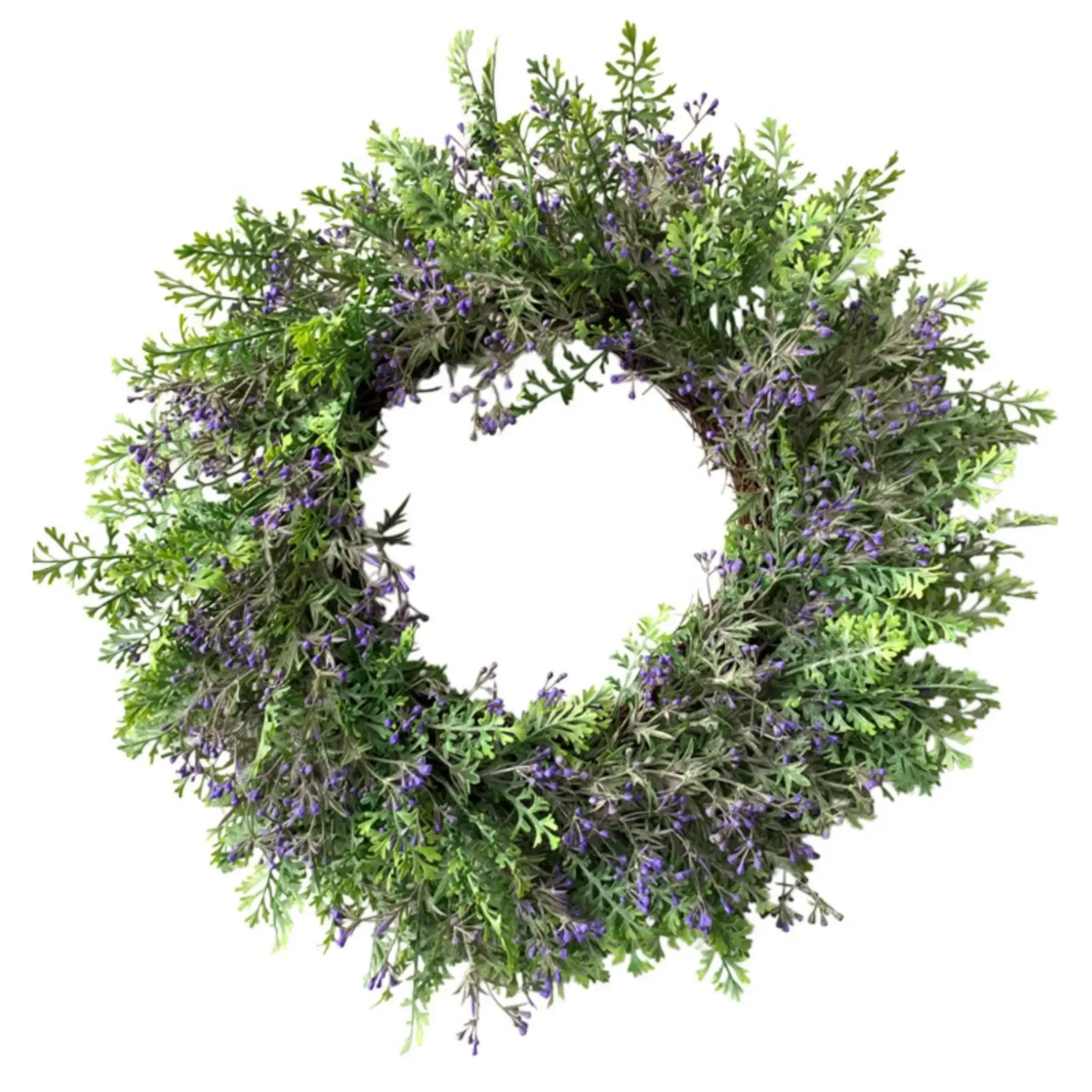 Corona artificial lavanda violeta para memorial gato y perro - imagen 3