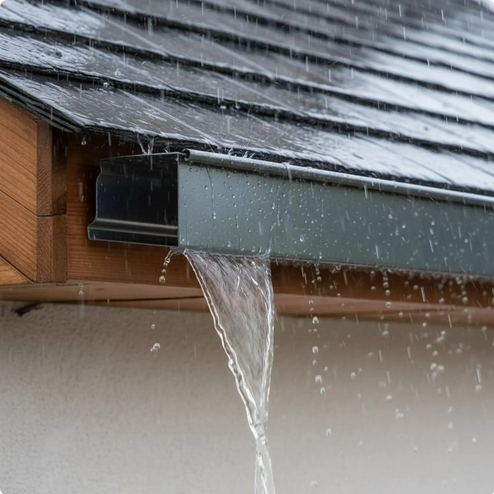 Kit de Canalización Metálica para Techo - Drenaje Agua Lluvia - imagen 3