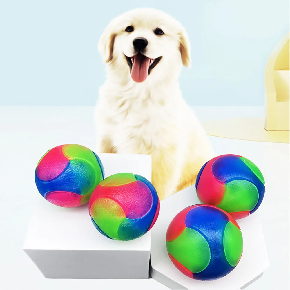 Pelota LED para mascotas - vista frontal