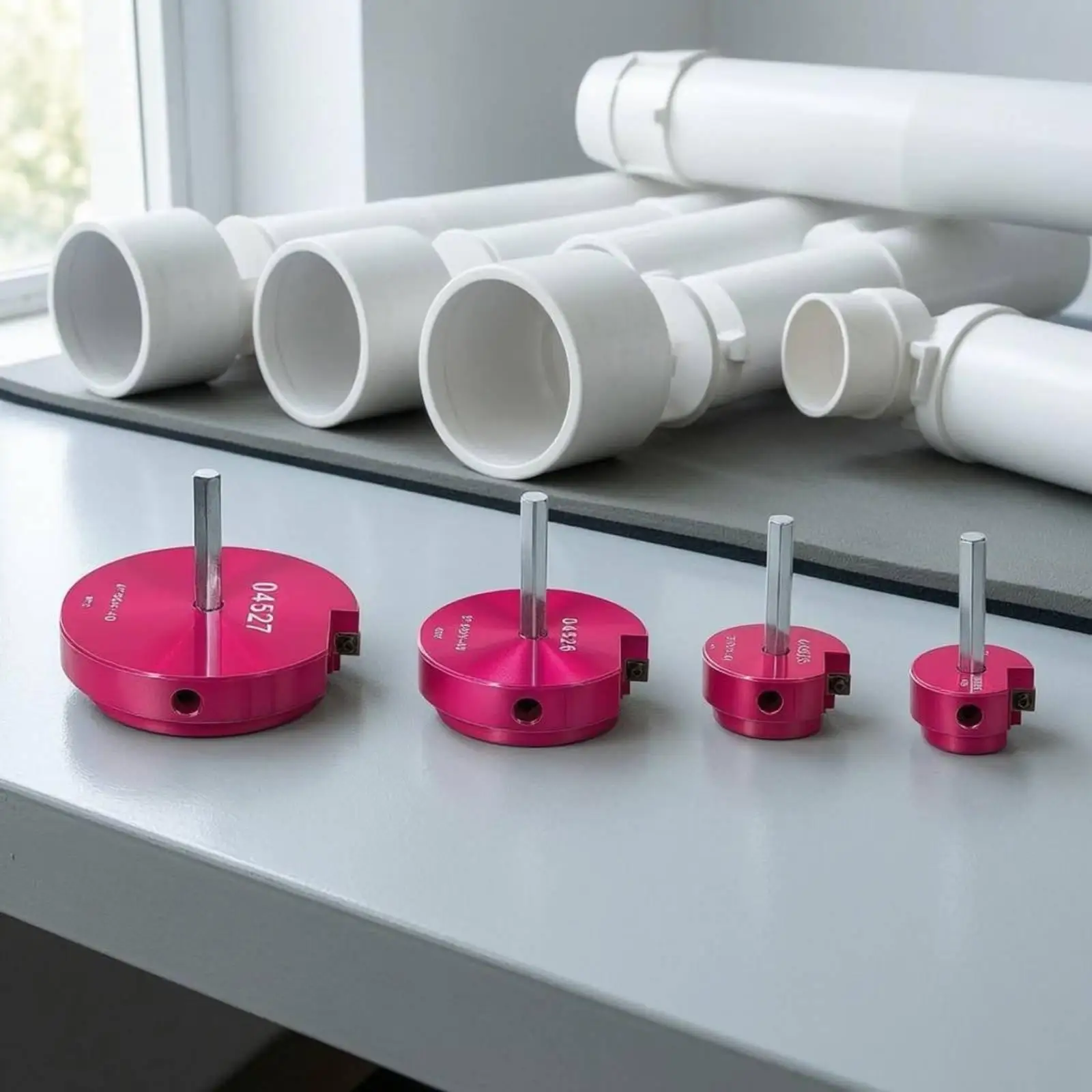 Kit herramienta desbarbar tubos PVC - Conexión rápida - imagen 2