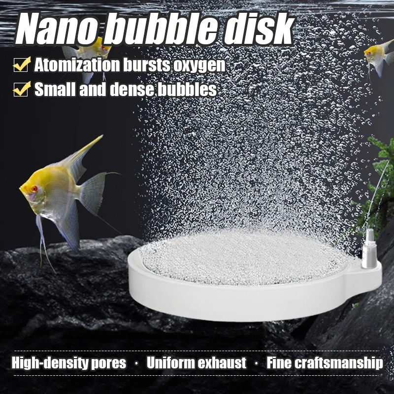 Piedra aireadora silenciosa Nano difusor de burbujas para acuario - imagen 3