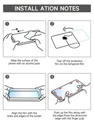 Protector de pantalla vidrio templado antiarañazos ultrafino 9H
