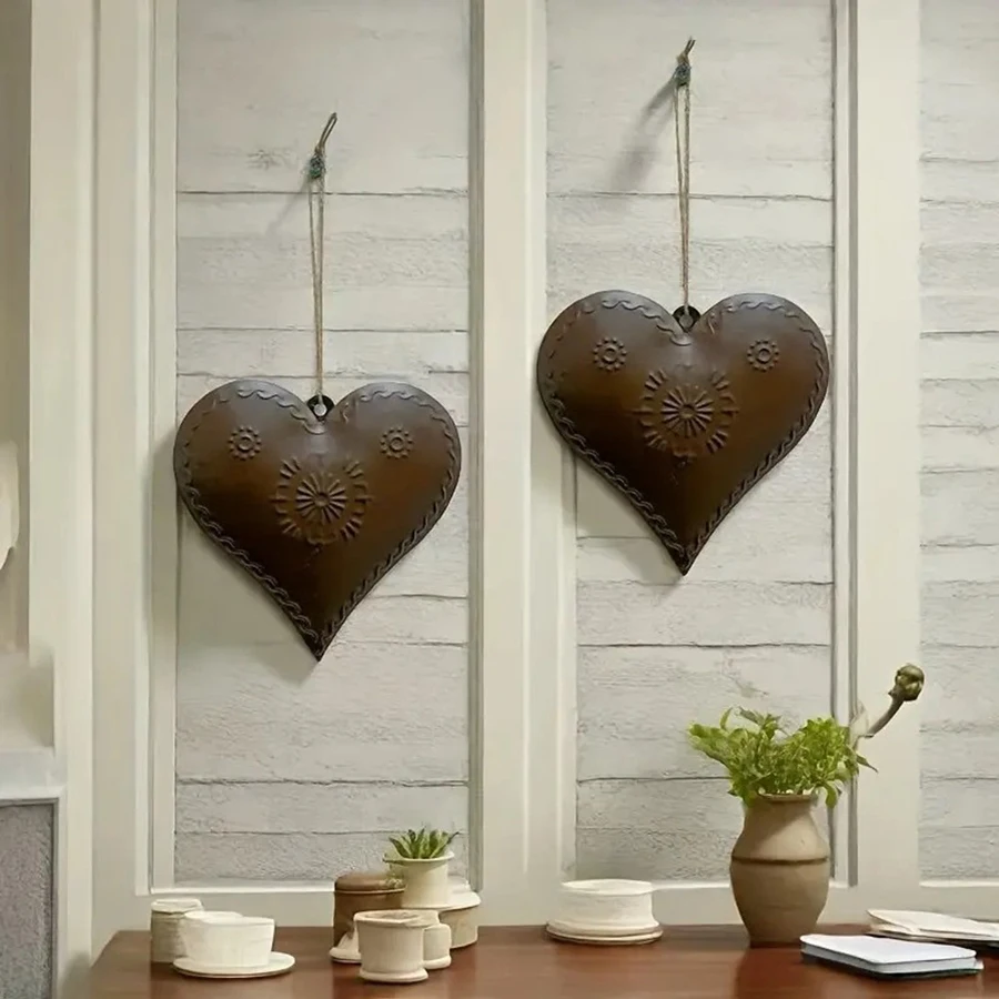 Decoración en forma de corazón