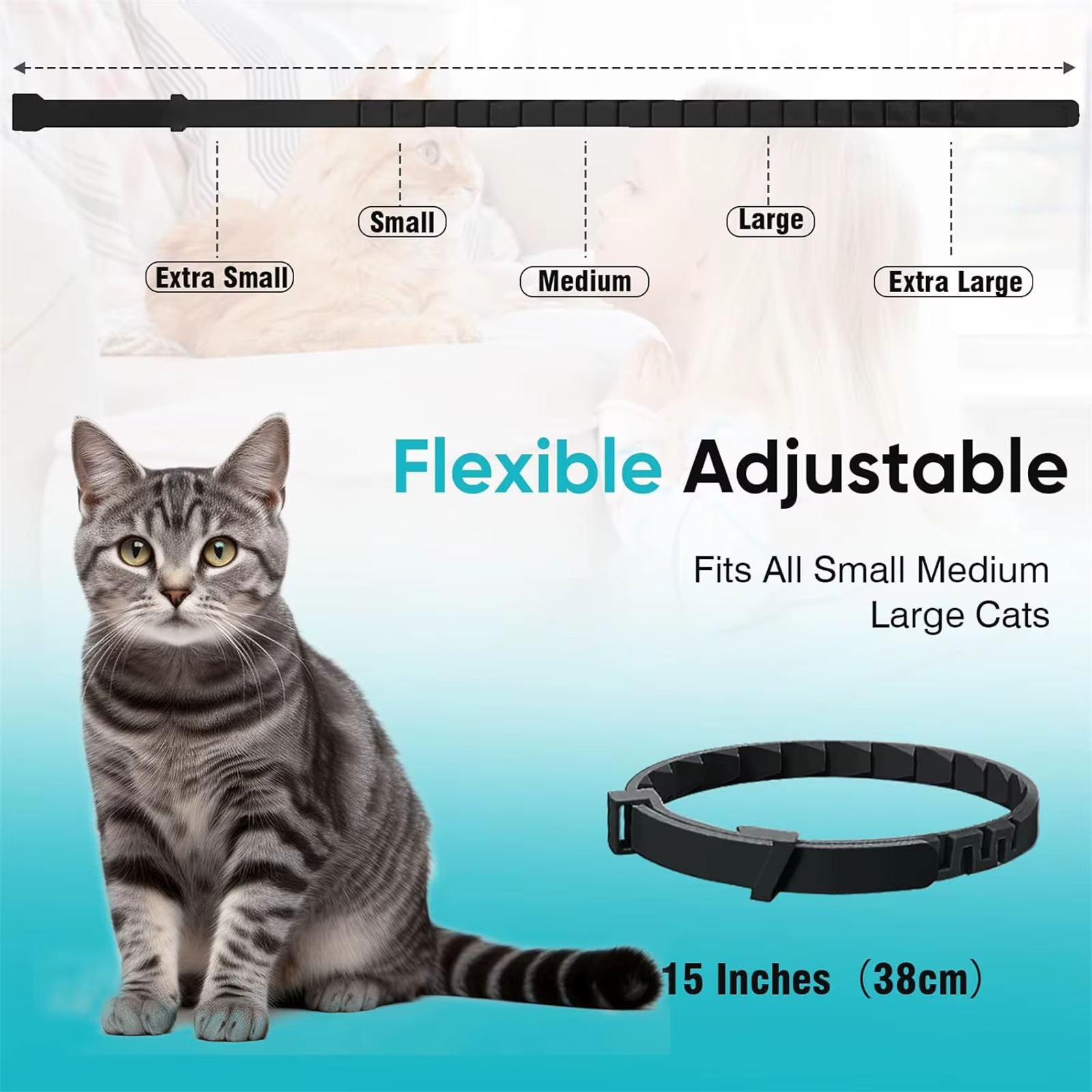Collar calmante para gatos PetTumbly