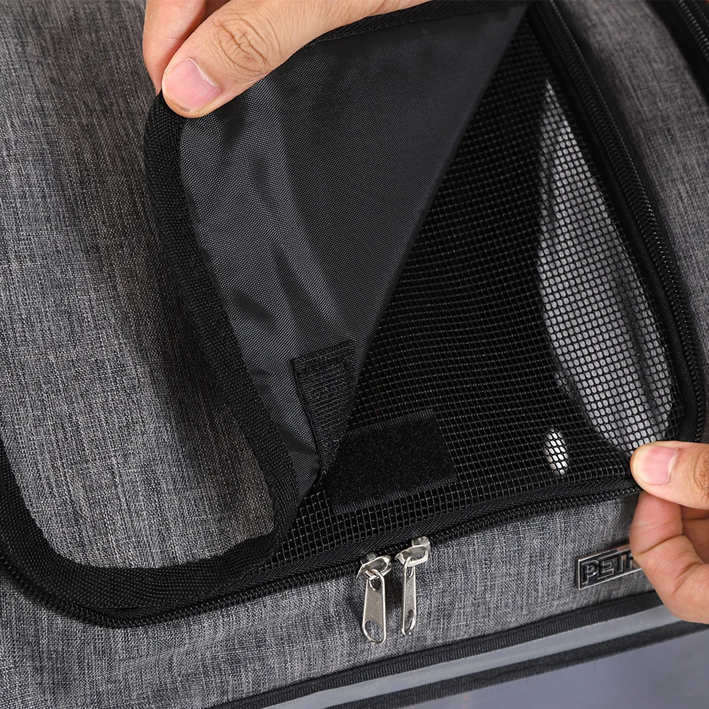 Mochila con su estructura completa y detalles de fabricación