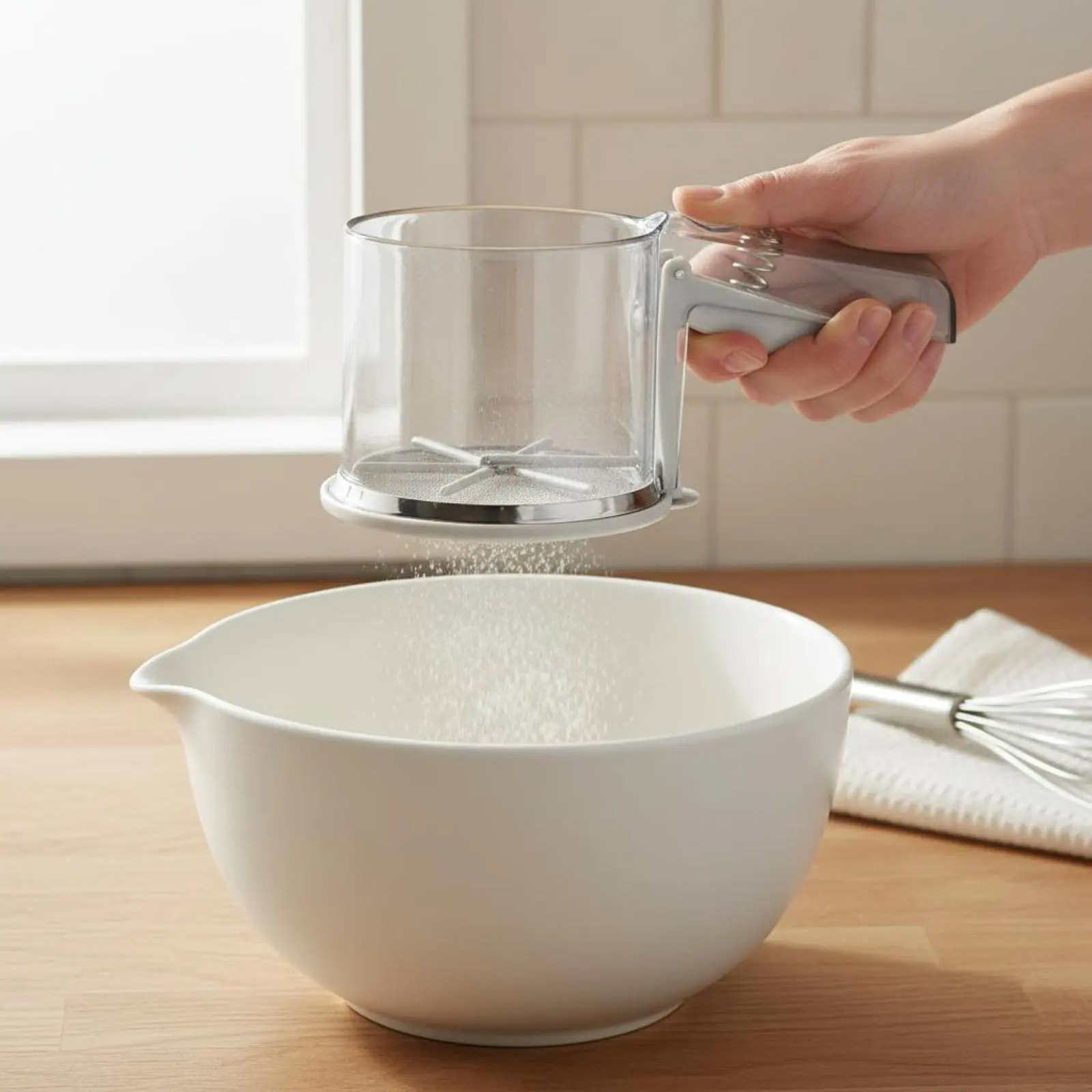 Tamizador de harina semiautomático para comida casera de gatos y perros - imagen 2