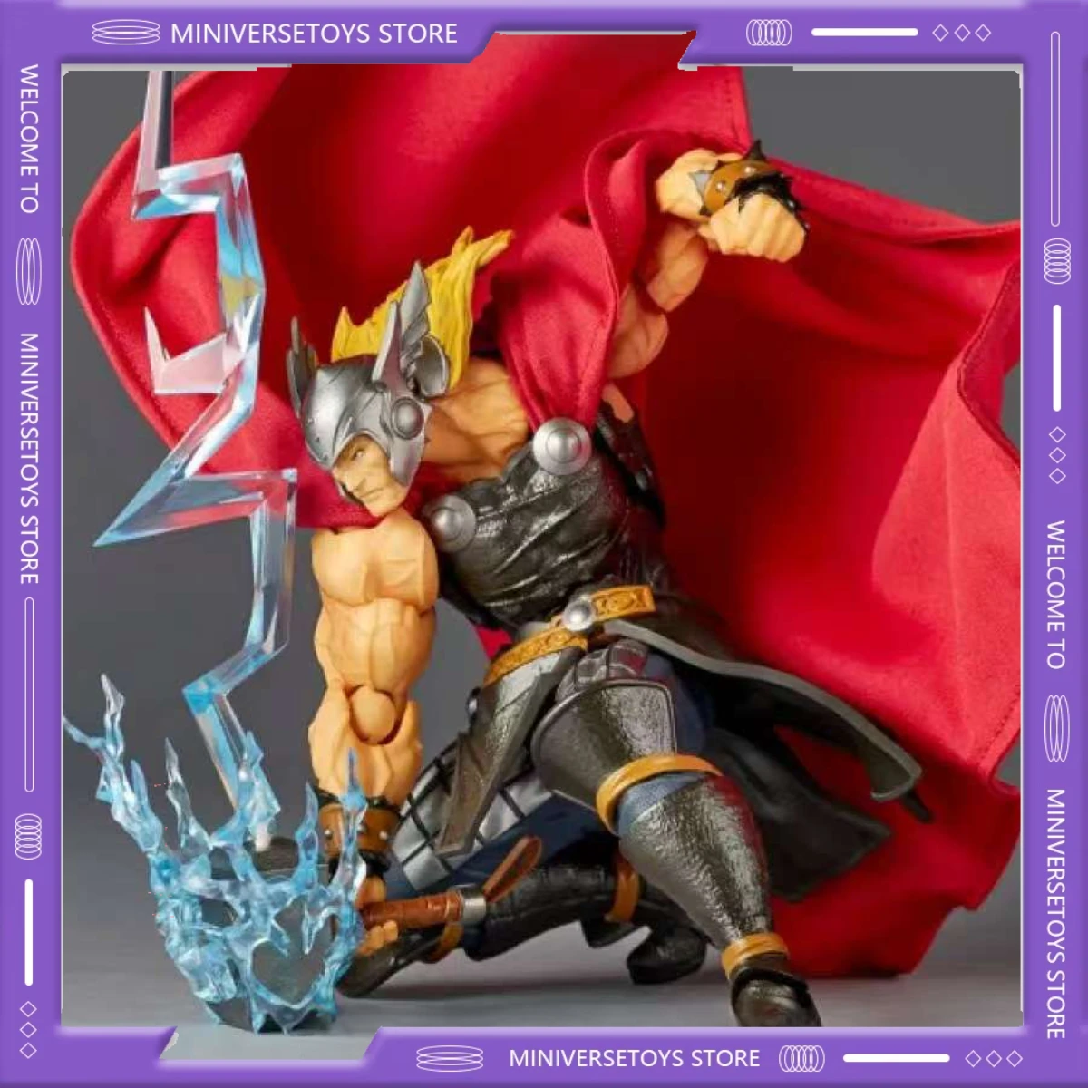 Figura coleccionable de Thor en PVC para gatos y perros - imagen 2
